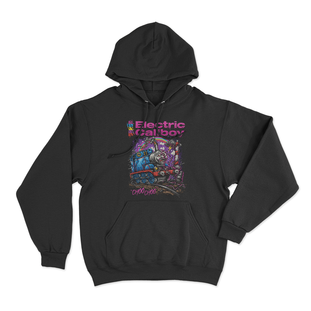 Choo Choo Unisex Hoodie Black Choo Choo Unisex Hoodie Black