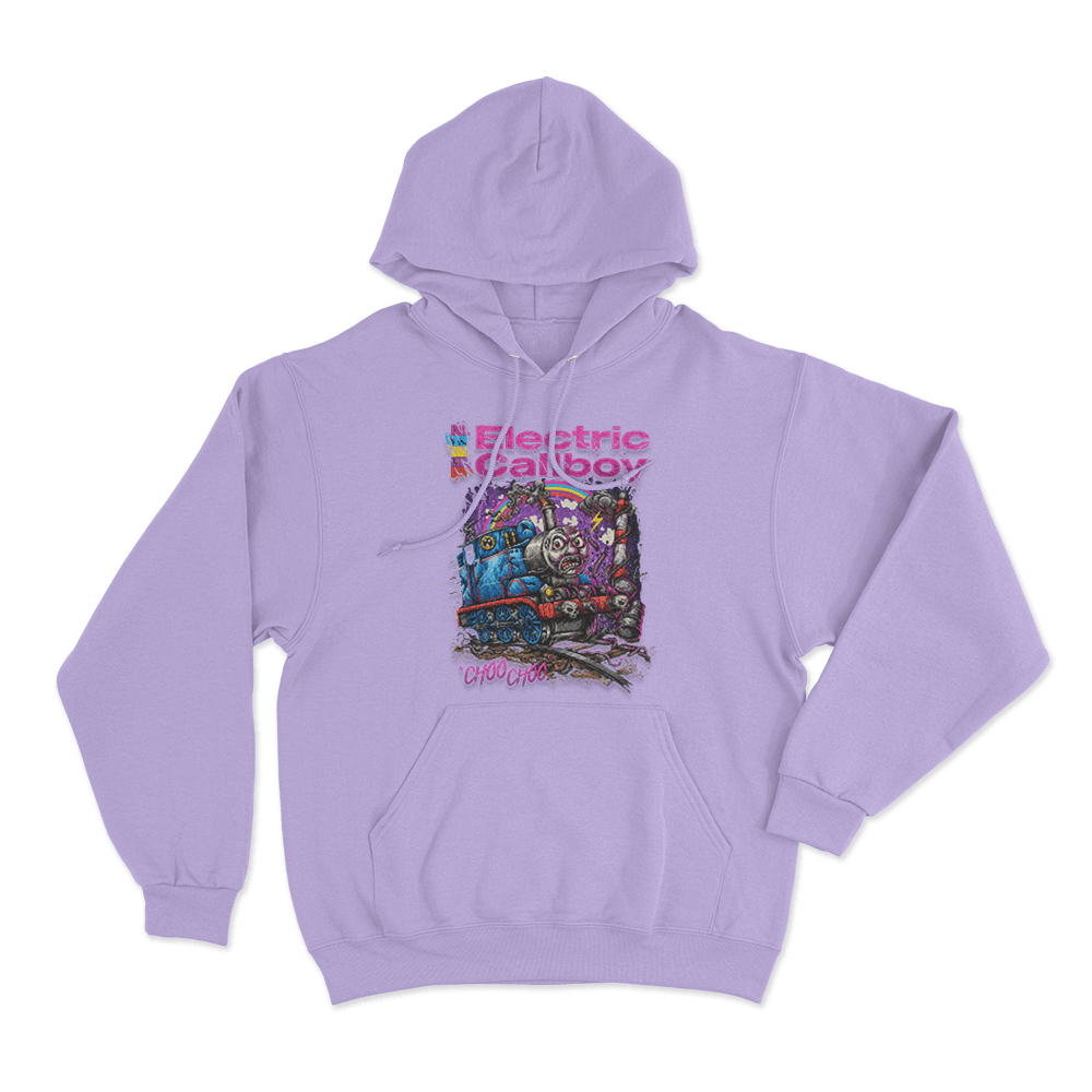 Choo Choo Unisex Hoodie Purple Choo Choo Unisex Hoodie Purple