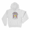 Electric Callboy Pump It Bunny Unisex Hoodie White