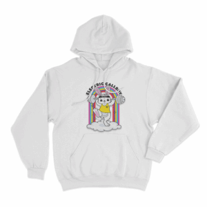 Electric Callboy Pump It Bunny Unisex Hoodie White