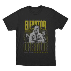 Elevator Operator Unisex T Shirt Black
