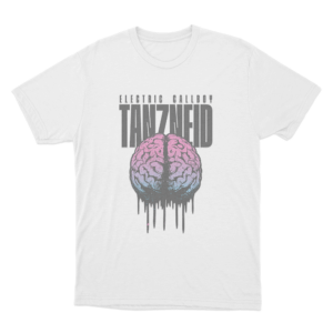 Melting Brain Unisex T Shirt White