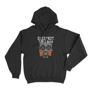 Tanzneid Robot Unisex Hoodie Black