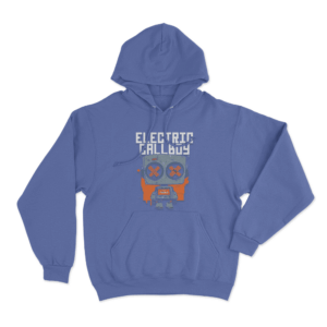 Tanzneid Robot Unisex Hoodie Blue