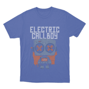 Tanzneid Robot Unisex T Shirt Blue